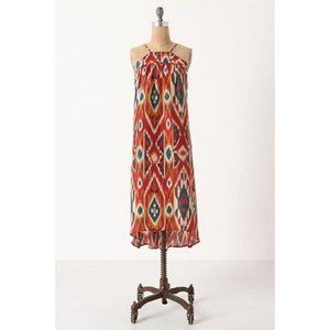 Anthropologie Saturday Sunday Ikat Silk Dress